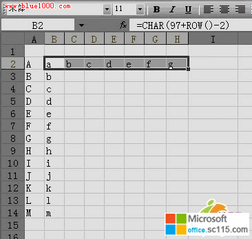 Excel¼26Ӣĸ