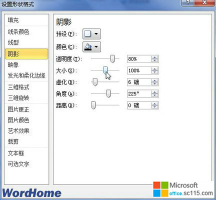 Word2010Ӱɫ