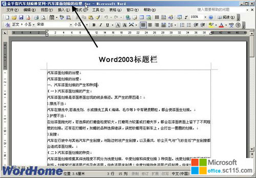  Word2003