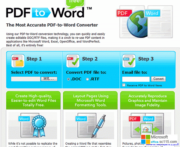 Convert PDF to Word (DOC)
