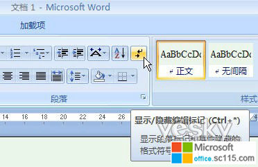 Word2007ʾıĸʽ